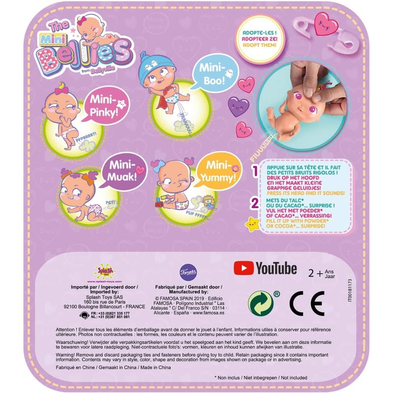 MINI BELLIES MUÑECA - MINI MUAK - Imagen 4