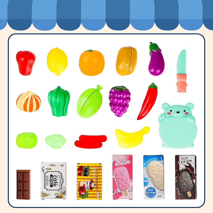 CARRITO SUPERMERCADO 36 ACCESORIOS - Imagen 3