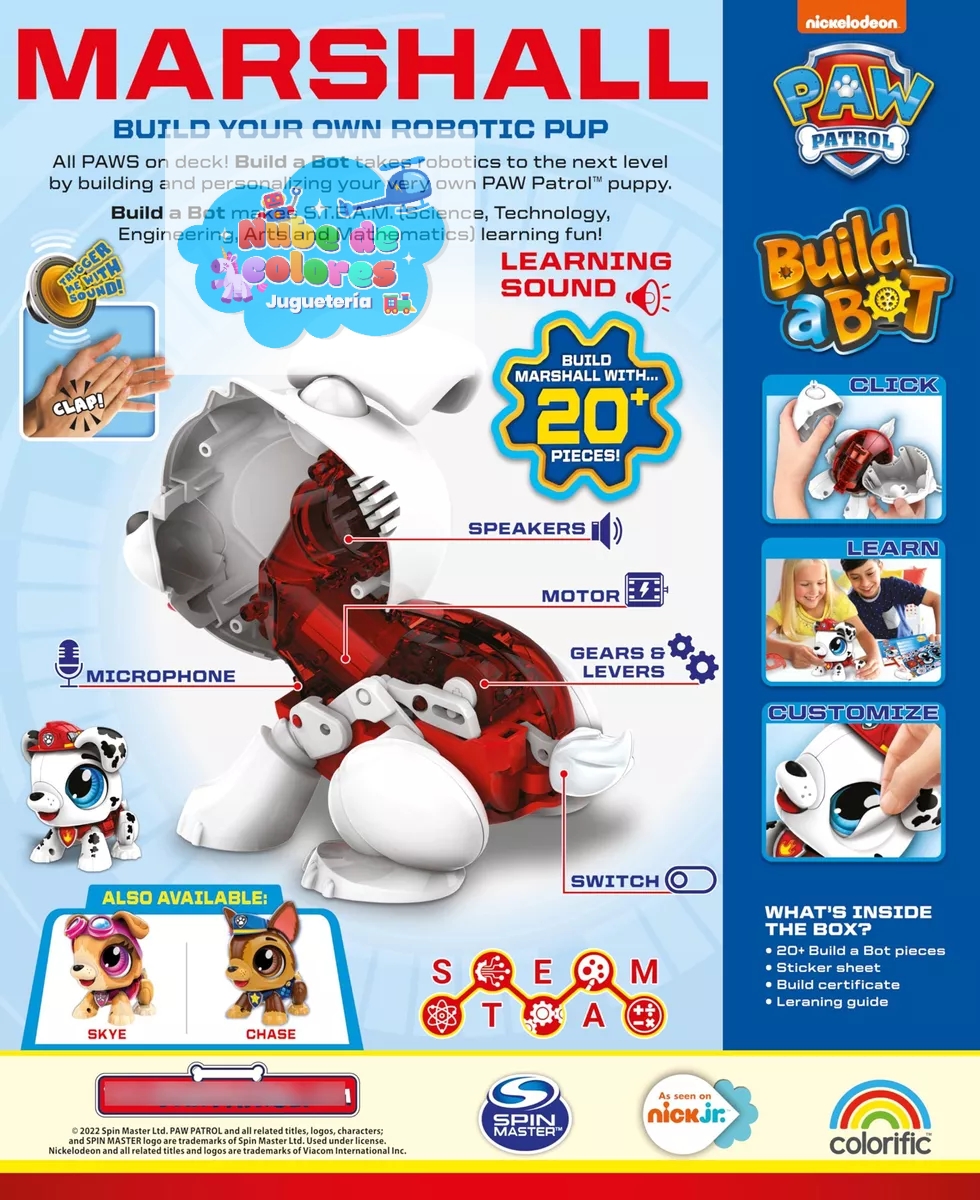PAW PATROL - CONSTRUCCIÓN DE ROBOT MARSHALL - Imagen 3