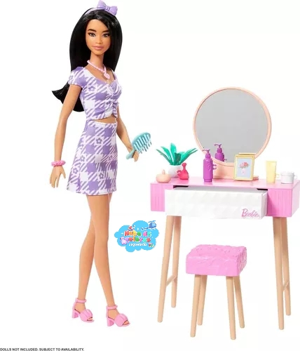 BARBIE - MUEBLES Y DECORACIÓN TOCADOR - Imagen 4