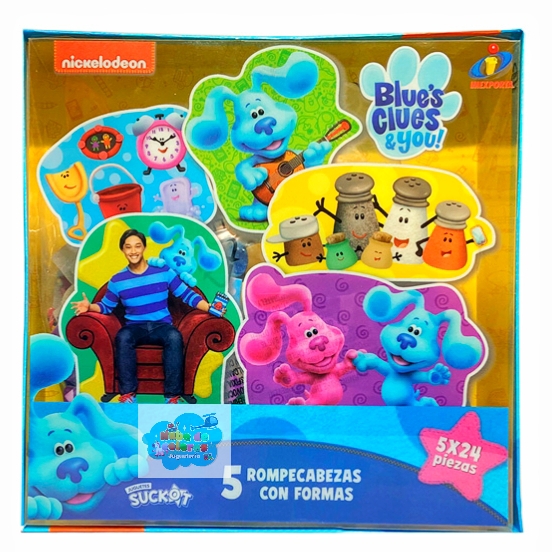 PISTAS DE BLUE - 5 ROMPECABEZAS