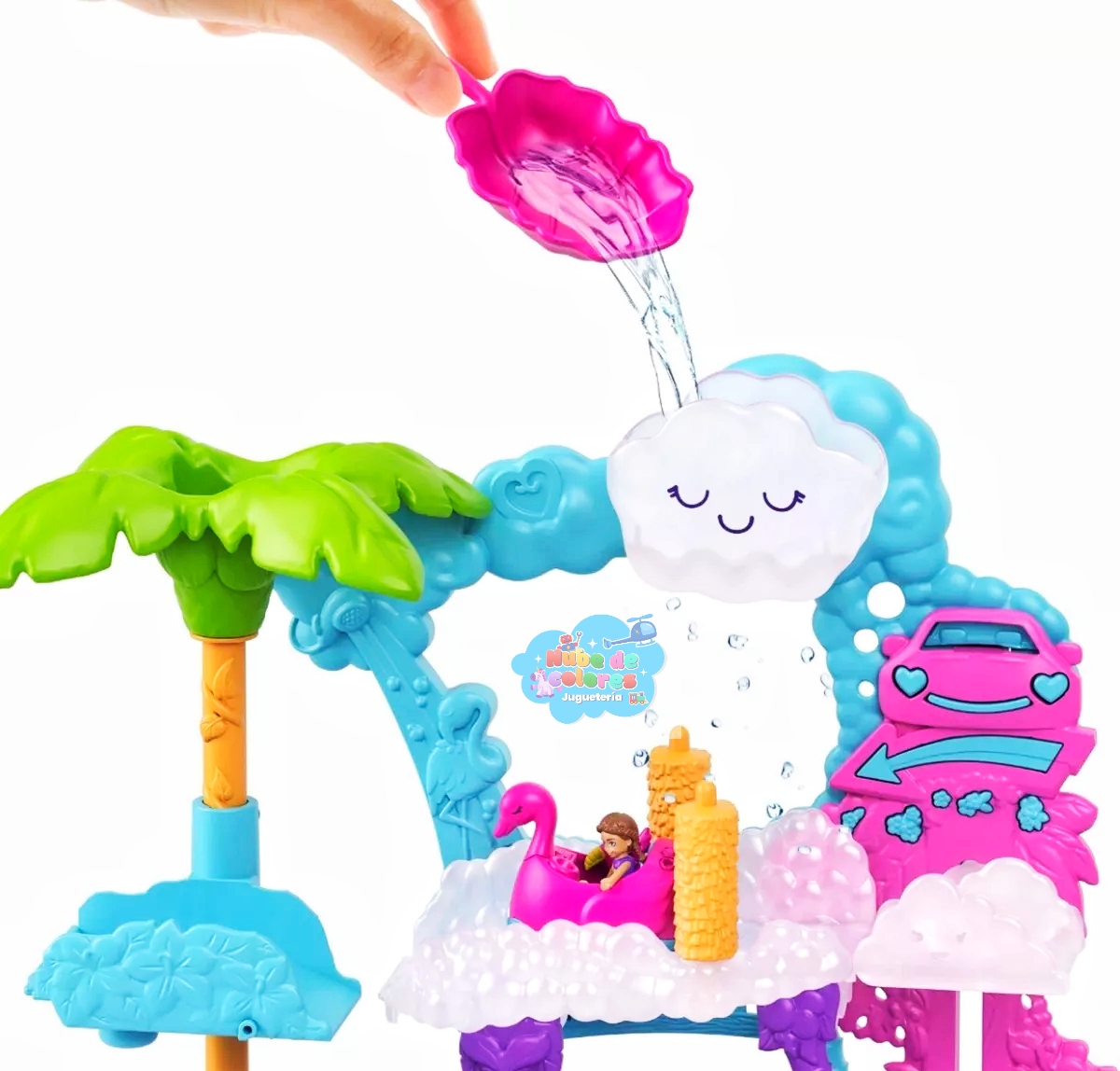 AUTO LAVADO - POLLY POCKET - Imagen 3