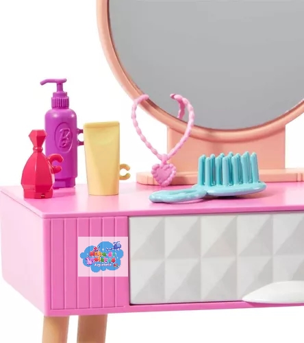 BARBIE - MUEBLES Y DECORACIÓN TOCADOR - Imagen 3