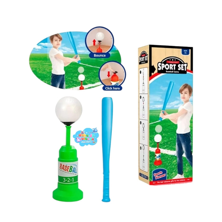 SET JUEGO BEISBOL CON LANZADOR DE PELOTA