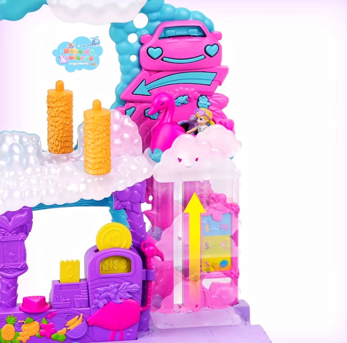 AUTO LAVADO - POLLY POCKET - Imagen 2