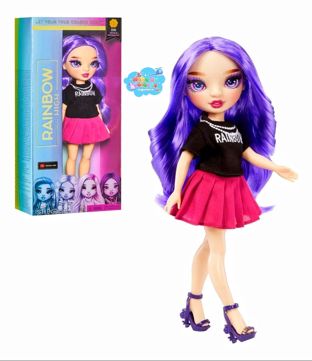 MUÑECA RAINBOW HIGH - EMI VANDA