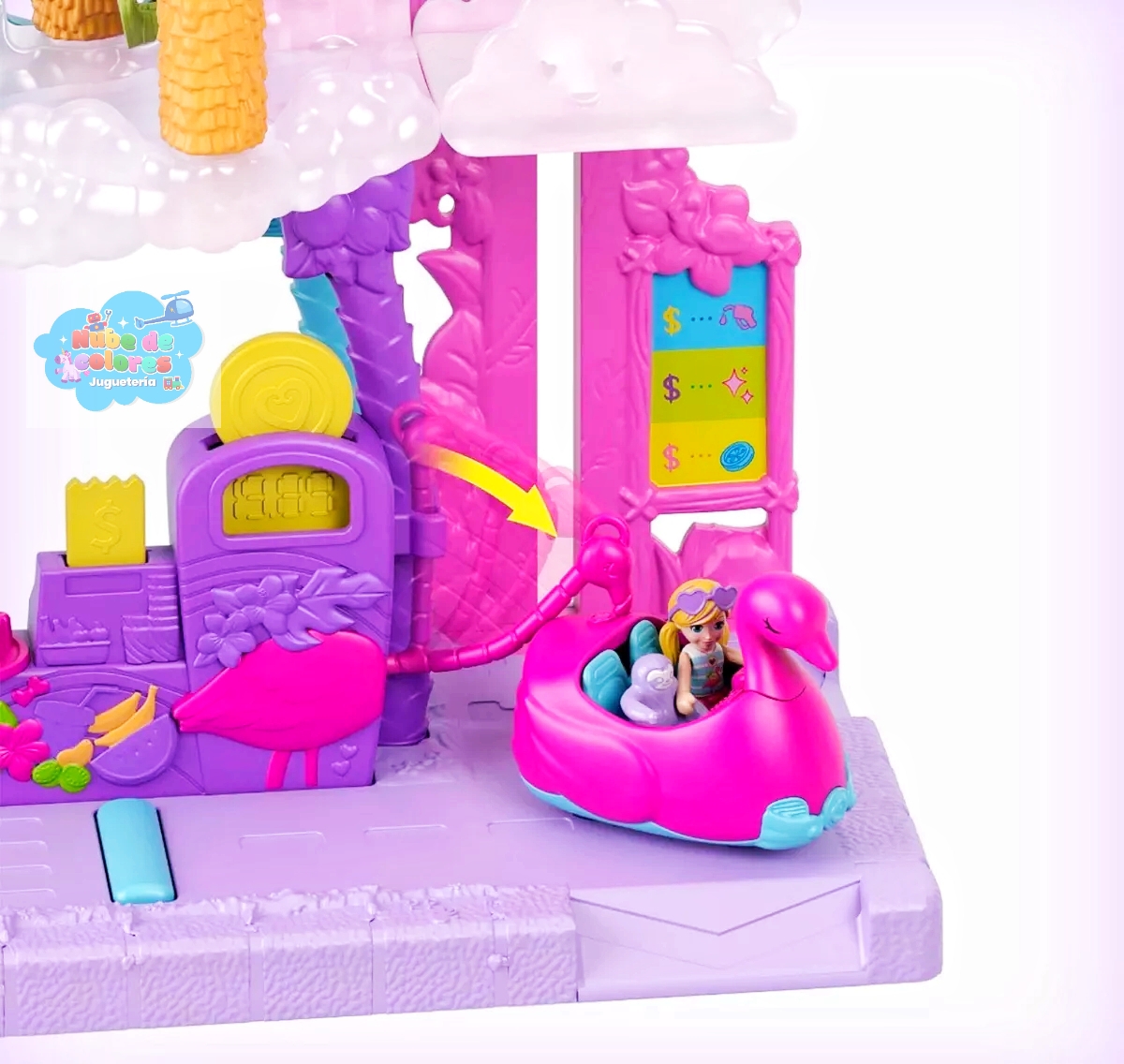 AUTO LAVADO - POLLY POCKET - Imagen 5