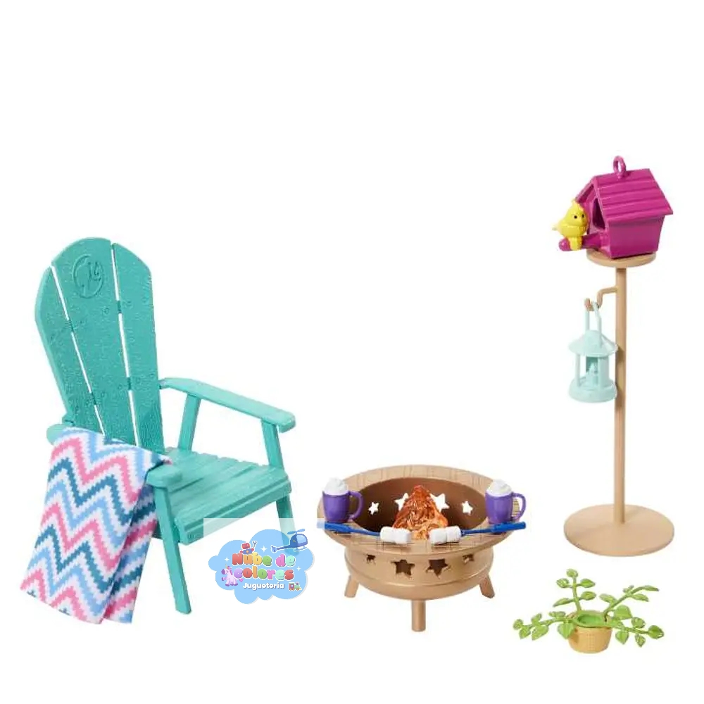 BARBIE - MUEBLES Y DECORACIÓN PATIO TRASERO - Imagen 2
