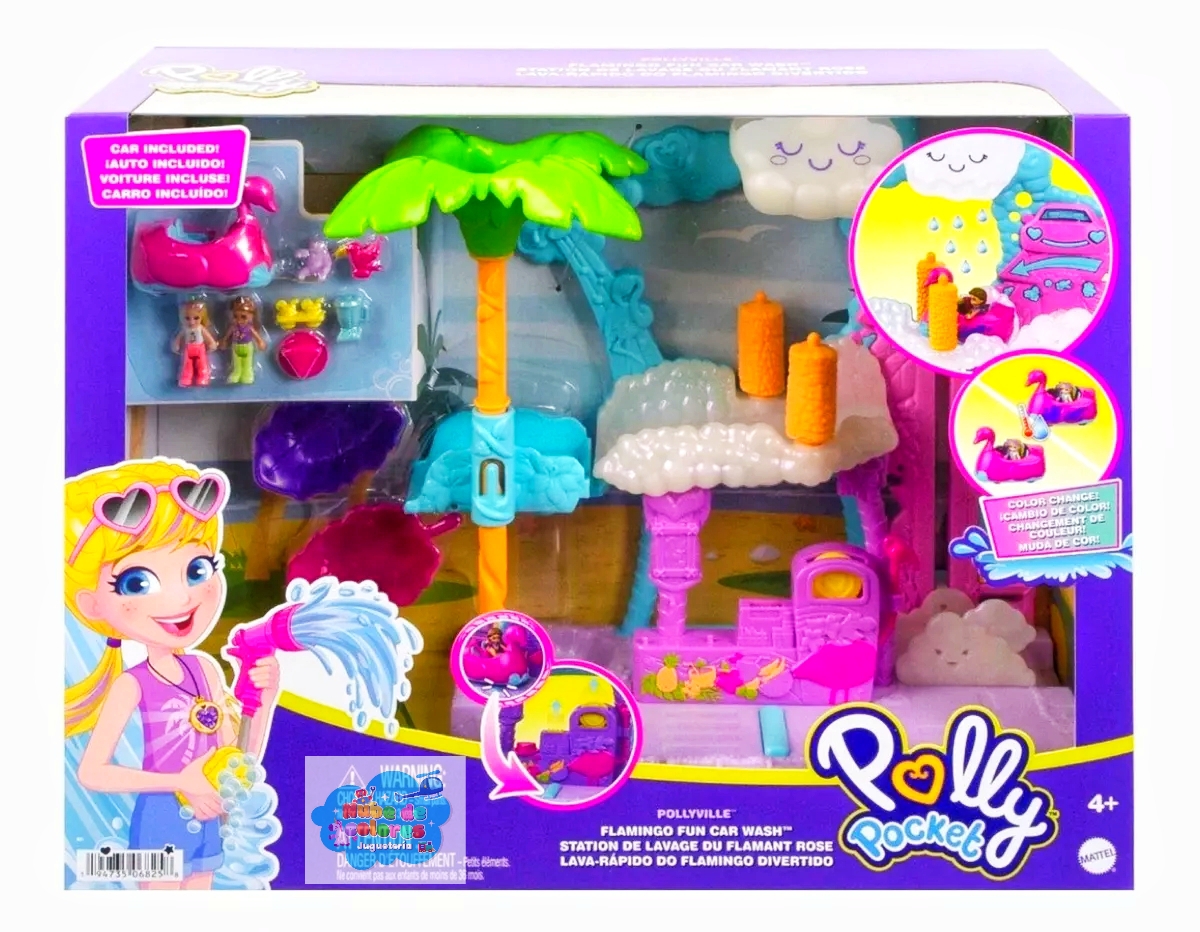 AUTO LAVADO - POLLY POCKET - Imagen 7