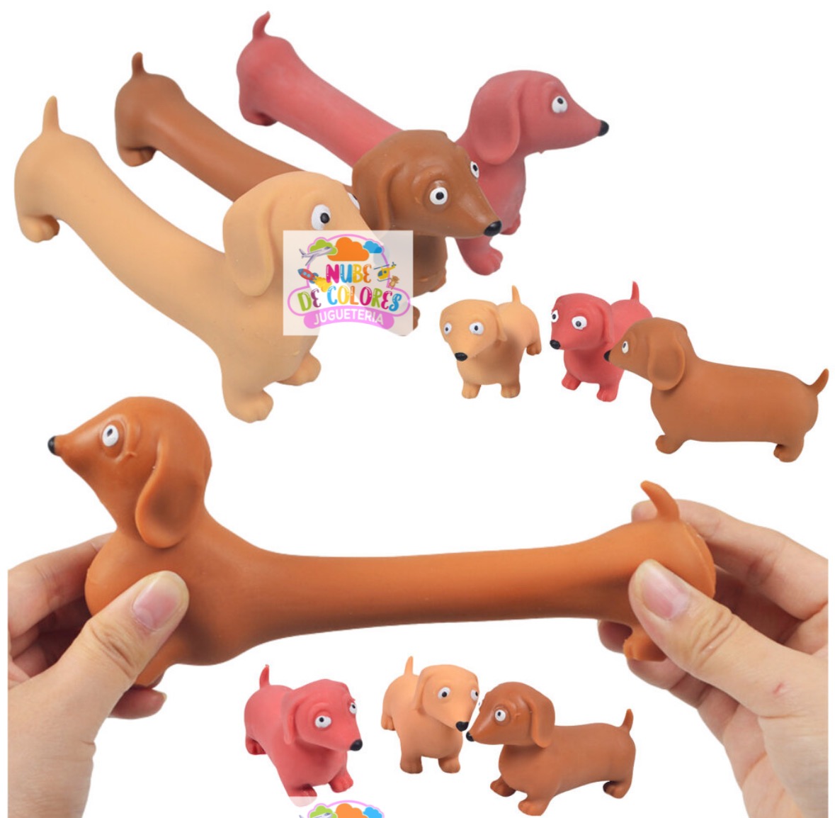 PERRO SALCHICHA SQUISHY ARENA