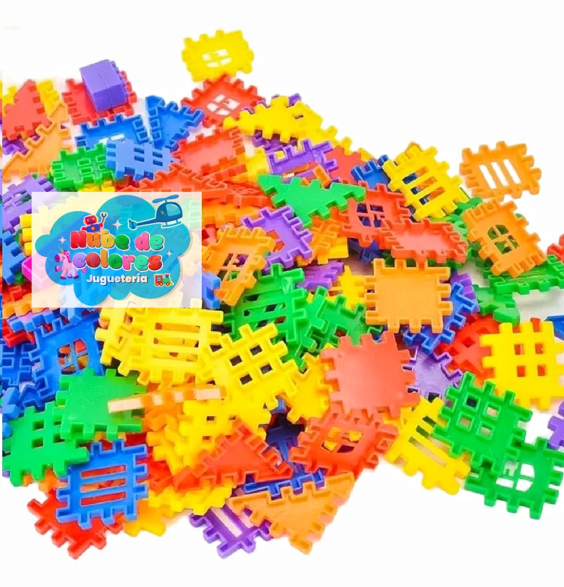 BLOQUES DE CONSTRUCCIÓN FIGURAS GEOMÉTRICAS - Imagen 4