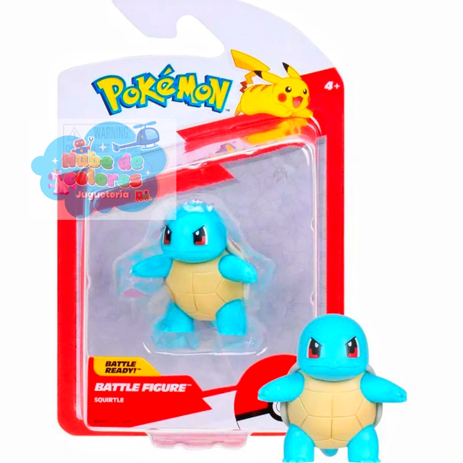 SQUIRTLE FIGURA DE BATALLA - POKÉMON