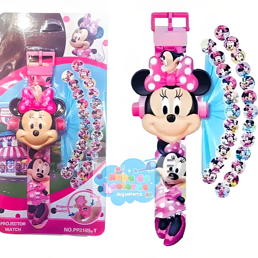 RELOJ PROYECTOR MINNIE MOUSE - Imagen 2