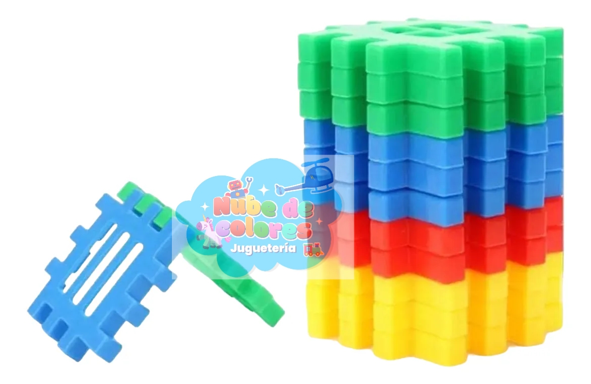 BLOQUES DE CONSTRUCCIÓN FIGURAS GEOMÉTRICAS - Imagen 2