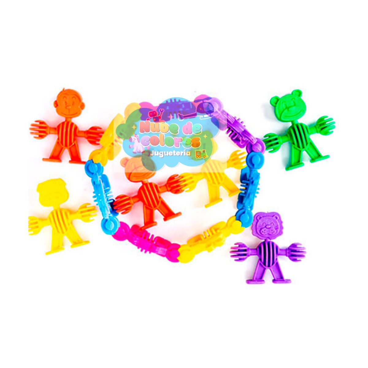 BLOQUES DE CONSTRUCCIÓN ANIMALITOS - Imagen 4