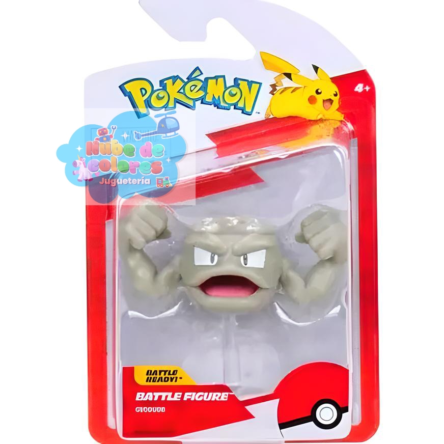 GEODUDE FIGURA DE BATALLA - POKÉMON - Imagen 3