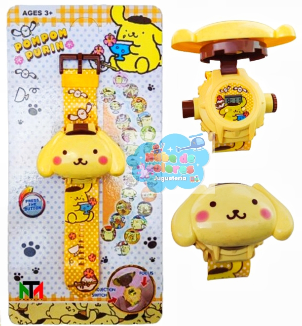 RELOJ PROYECTOR POM POM PURIN - Imagen 2