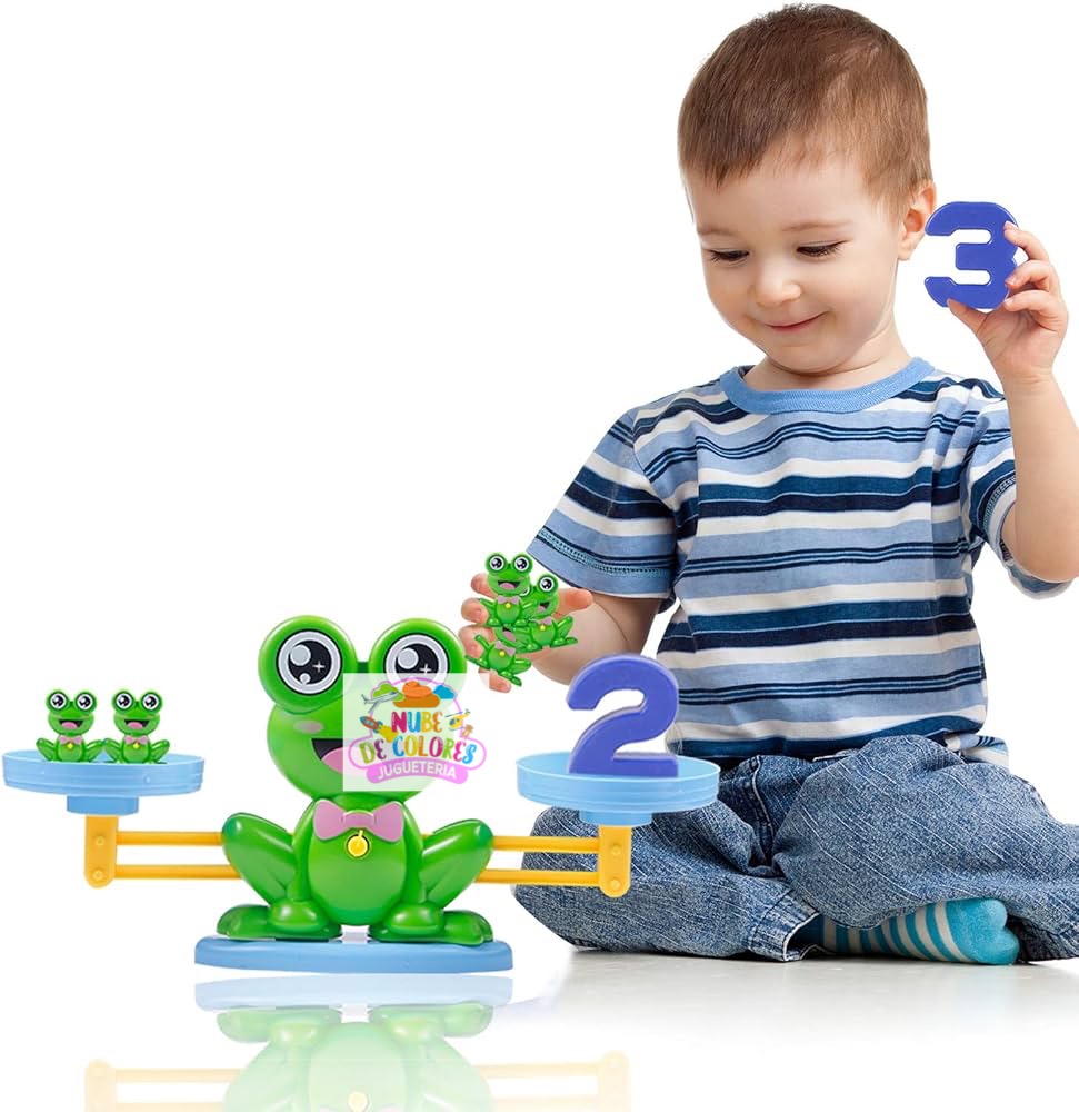 BALANZA MATEMÁTICAS RANITA MONTESSORI - Imagen 4