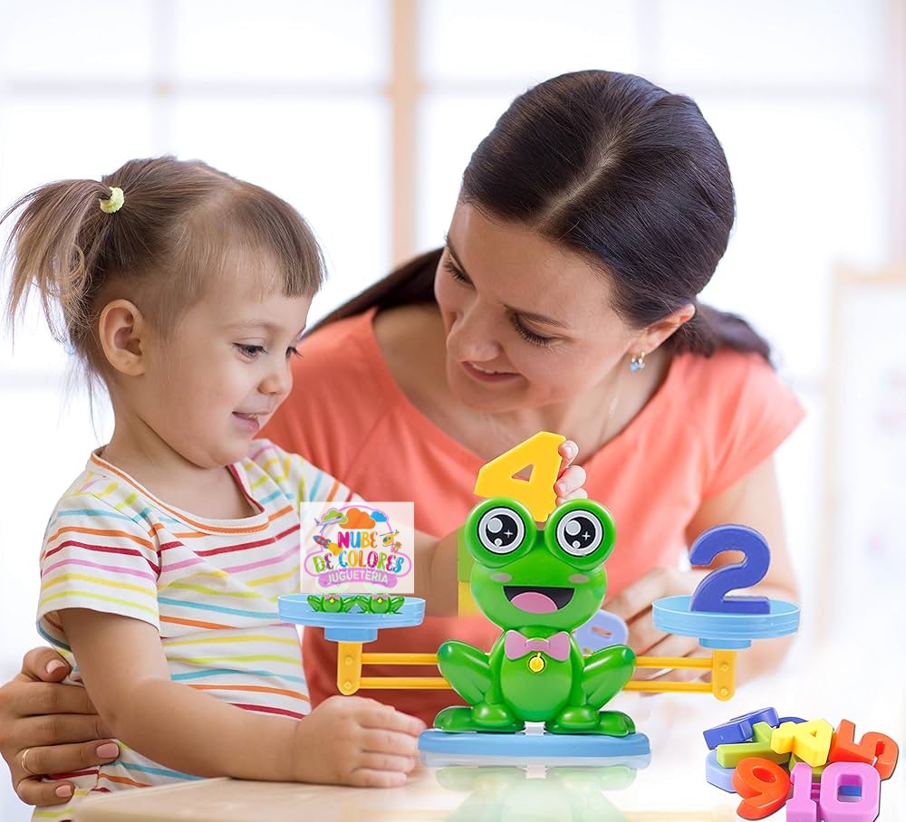 BALANZA MATEMÁTICAS RANITA MONTESSORI - Imagen 6