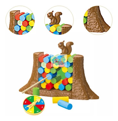 JUEGO DE EQUILIBRIO “NO DEJES CAER LA ARDILLA” 🐿️