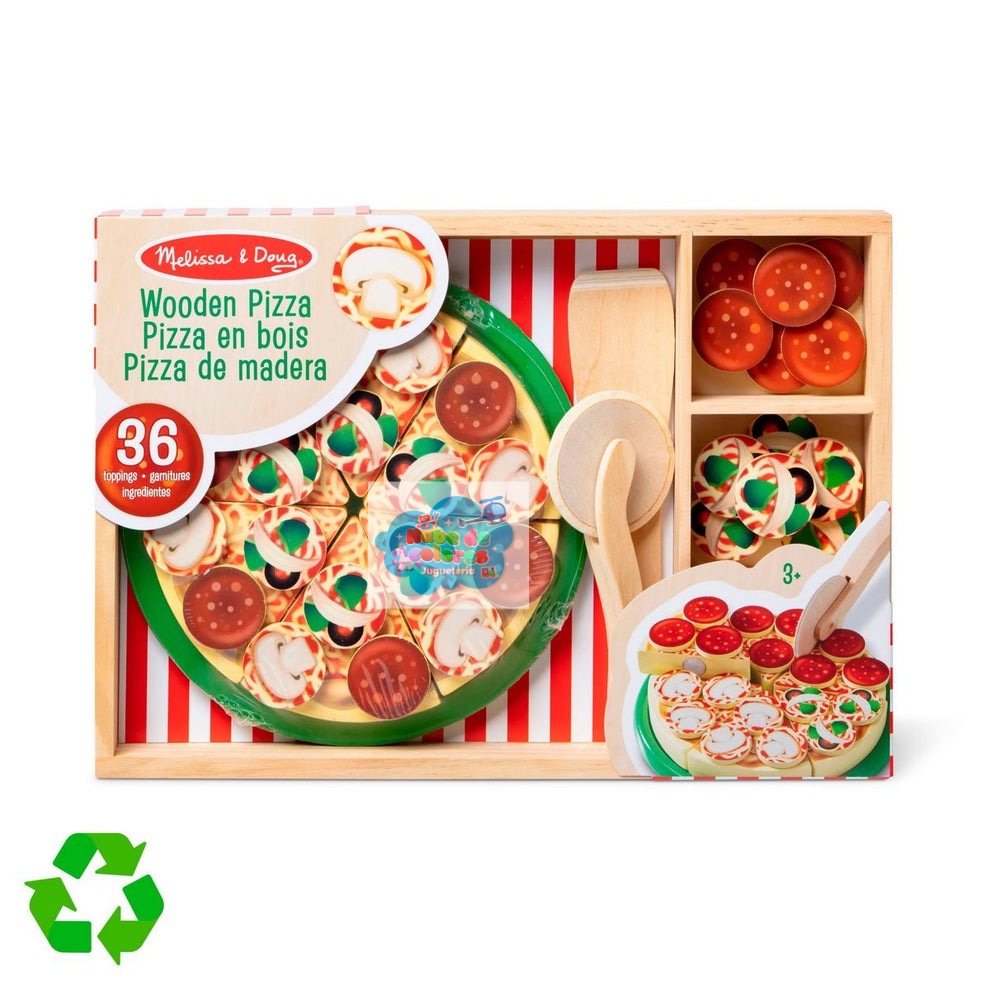 JUEGO DE PIZZA MELISSA & DOUG - Imagen 2