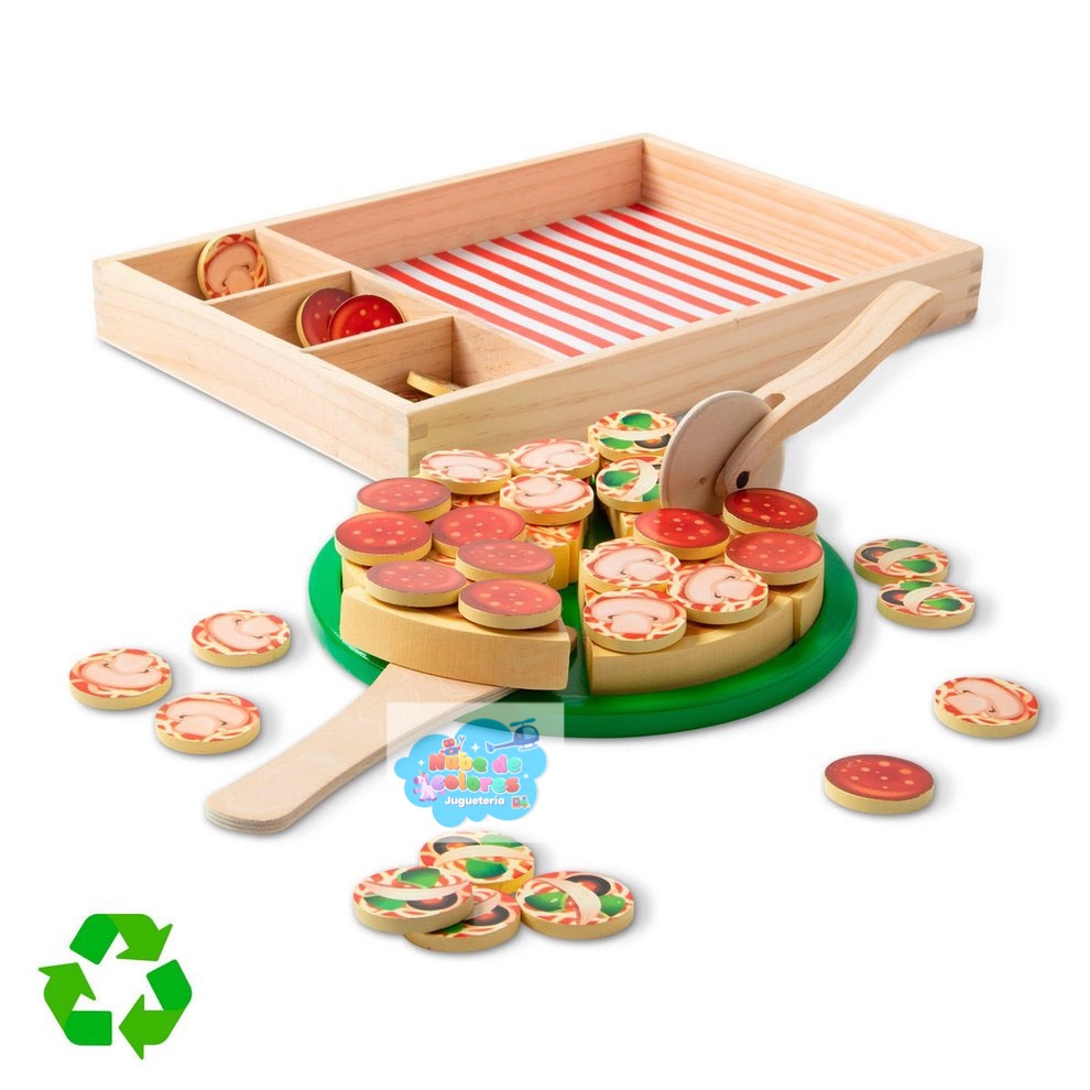 JUEGO DE PIZZA MELISSA & DOUG - Imagen 3