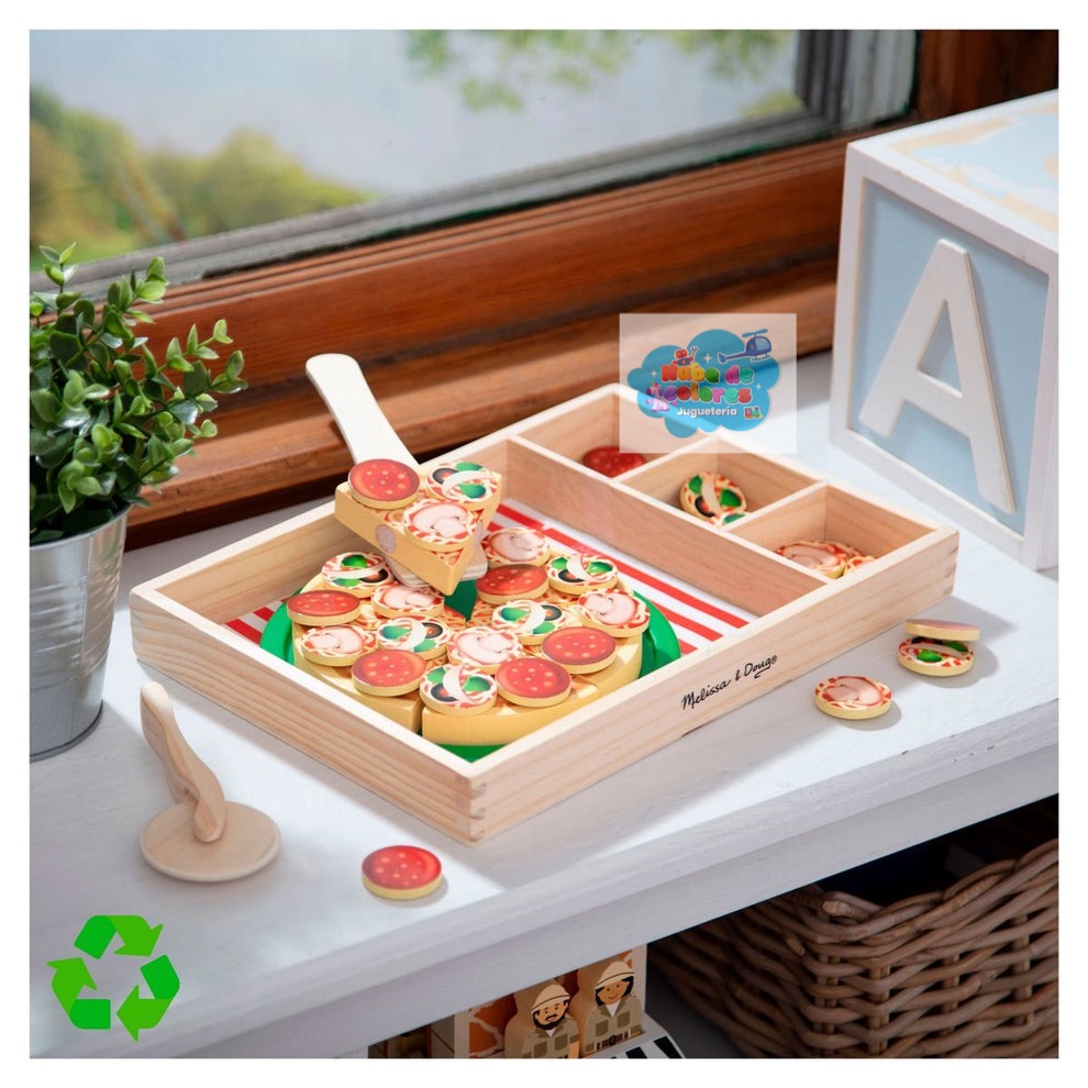 JUEGO DE PIZZA MELISSA & DOUG - Imagen 4