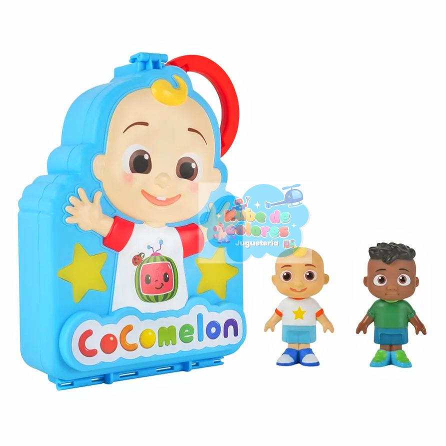MALETA CON FIGURAS COCOMELON