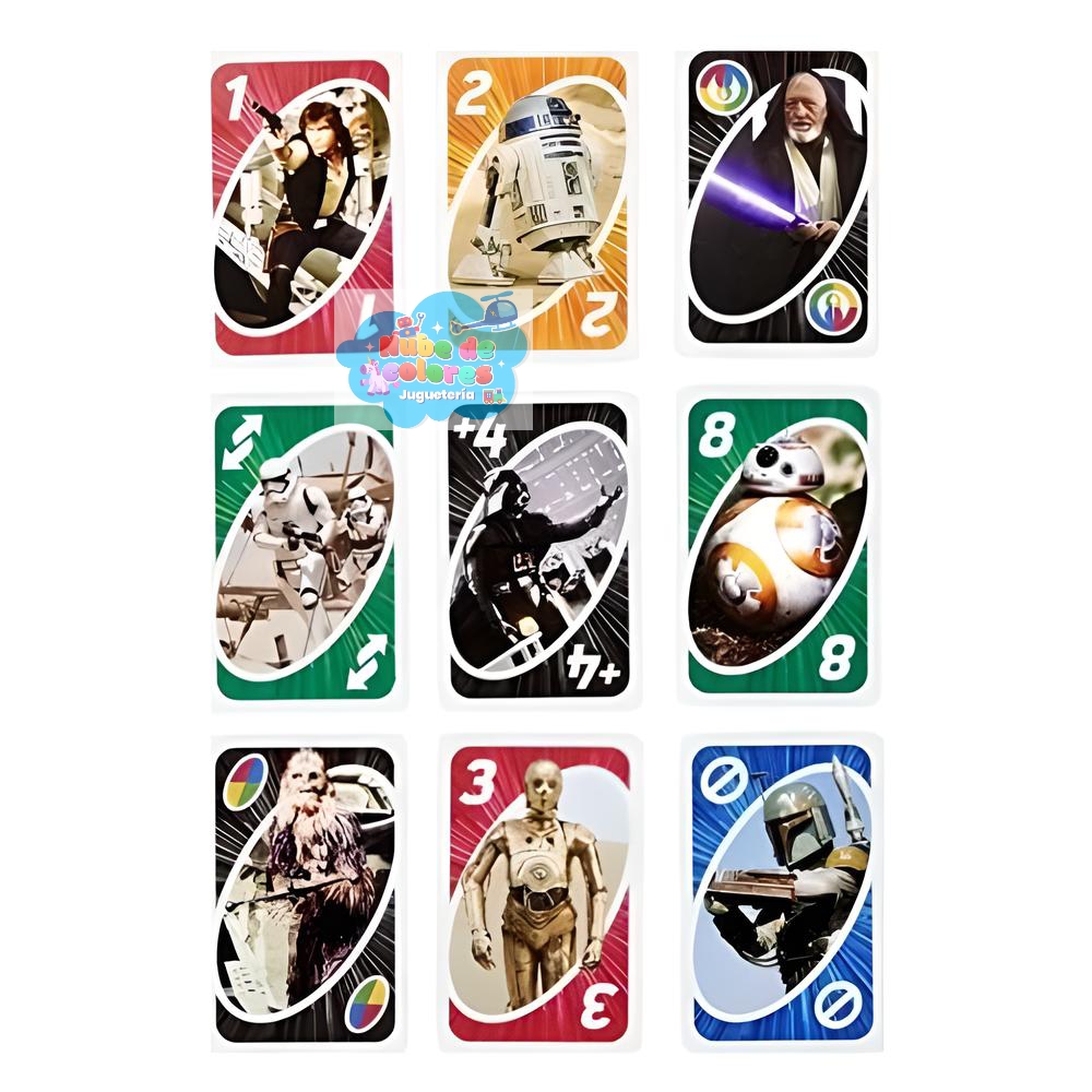JUEGO CARTAS UNO "STAR WARS" - Imagen 3