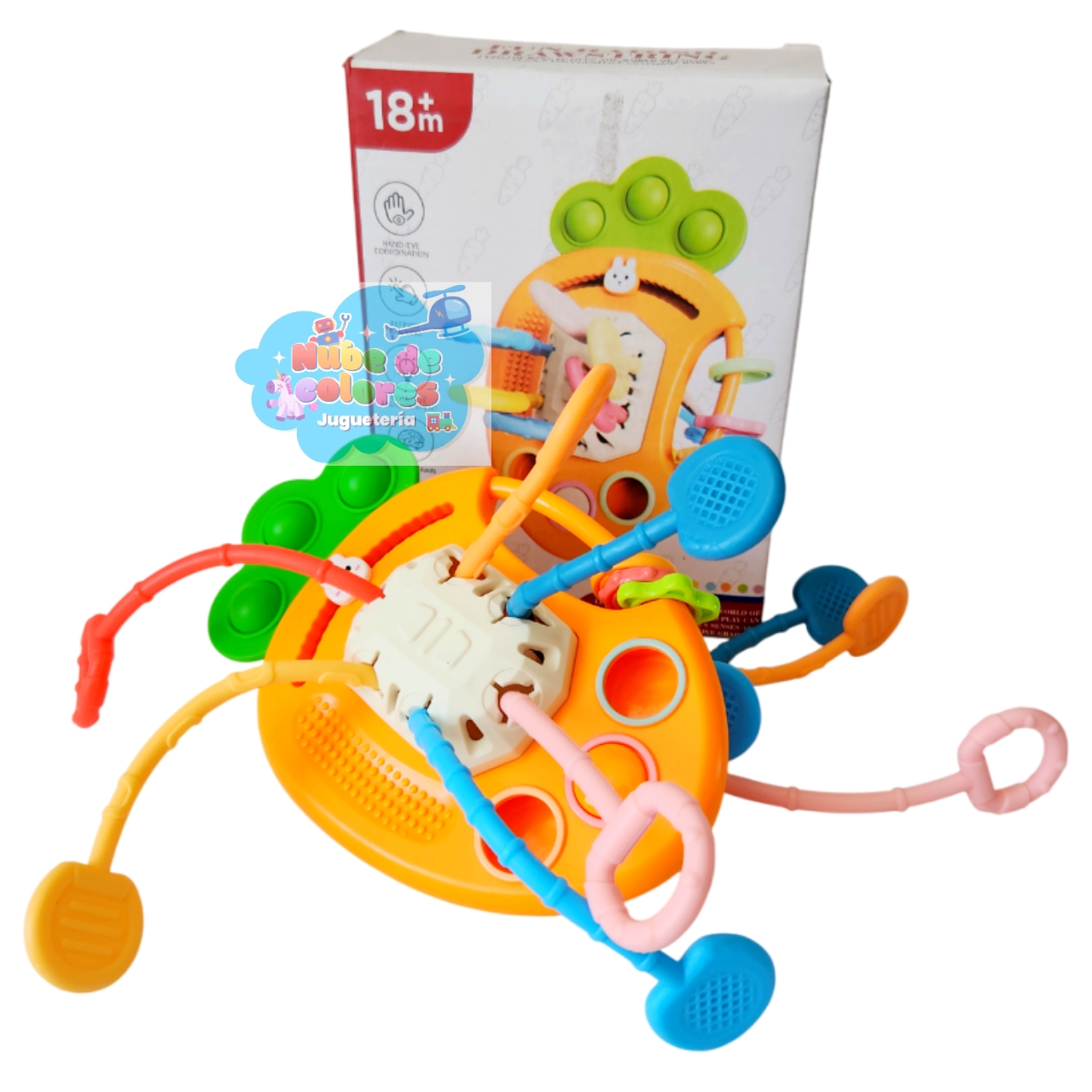 MORDEDOR SENSORIAL ZANAHORIA - Imagen 3