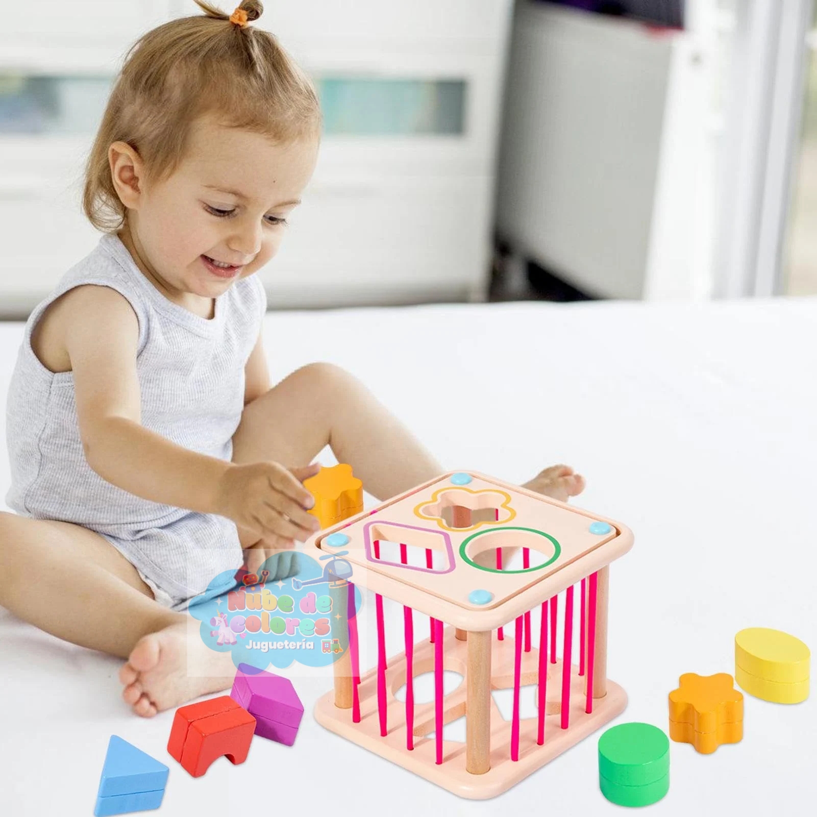 CUBO FIGURAS ENCAJE - Imagen 3