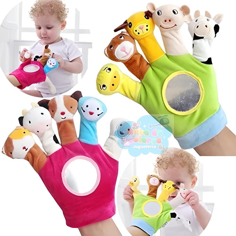 GUANTE TÍTERES DE DEDOS