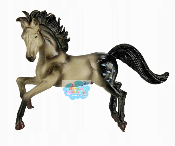 FIGURA DE CABALLO GRIS REALISTA - Imagen 3