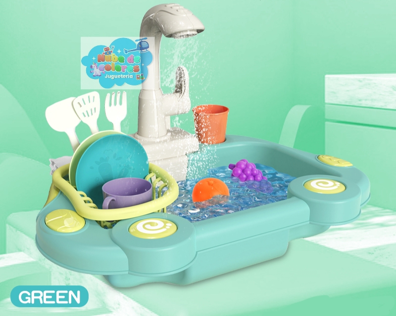 LAVAPLATOS CON GRIFO FUNCIONAL - Imagen 5