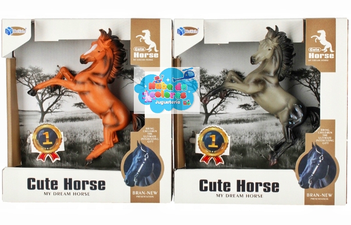 FIGURA DE CABALLO GRIS REALISTA - Imagen 7