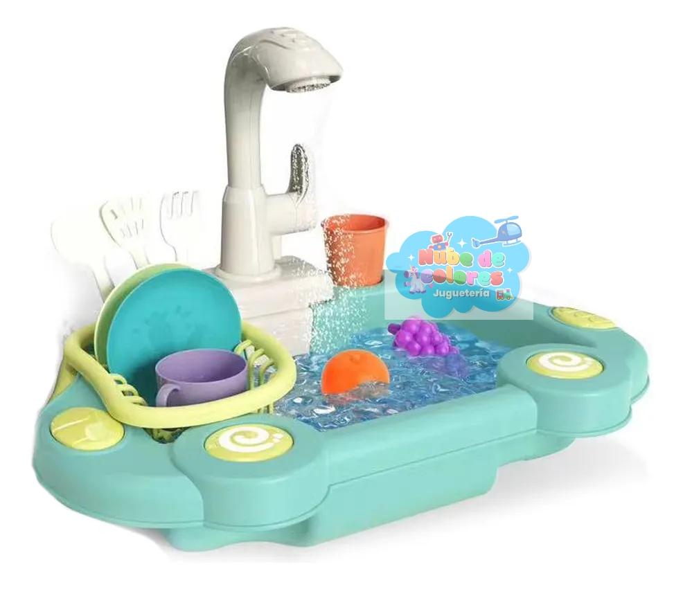 LAVAPLATOS CON GRIFO FUNCIONAL - Imagen 3