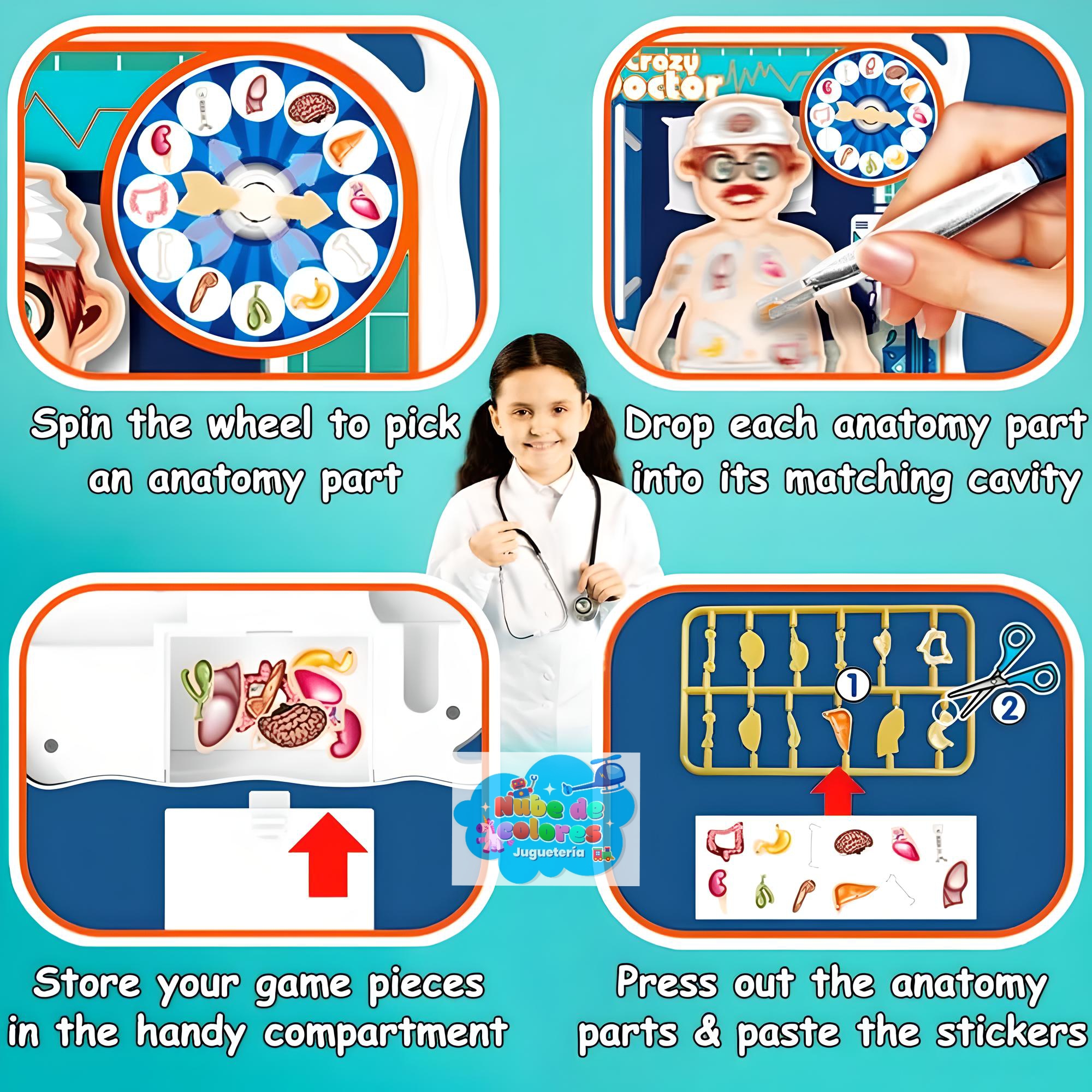 JUEGO DOCTOR LOCO - Imagen 4