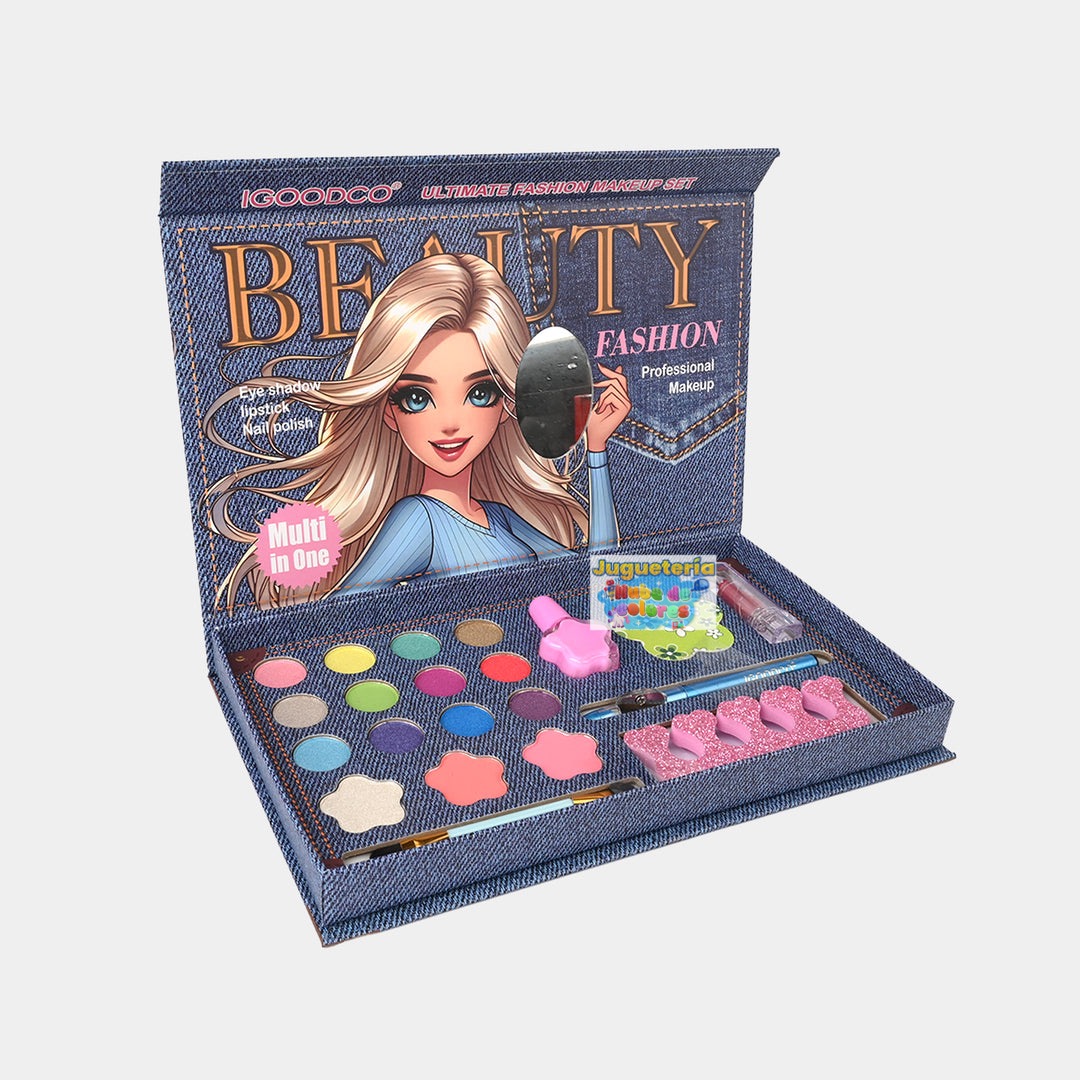 PALETA MAQUILLAJE AZUL 21 accesorios - Imagen 2