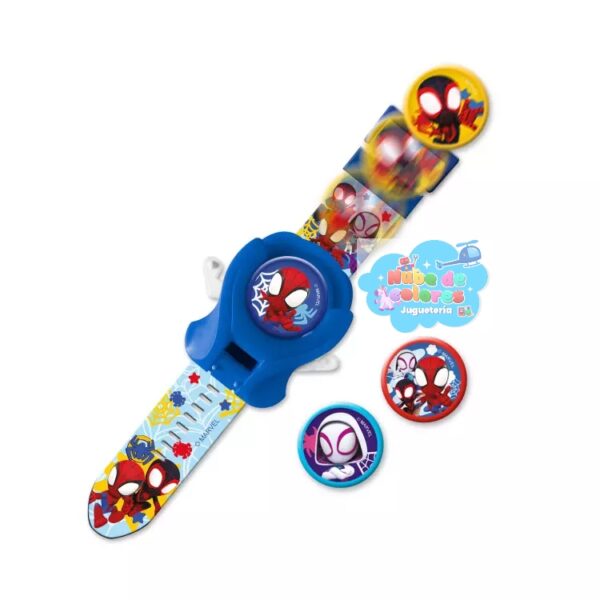 SPIDEY RELOJ LANZADOR DE DISCOS - Imagen 3