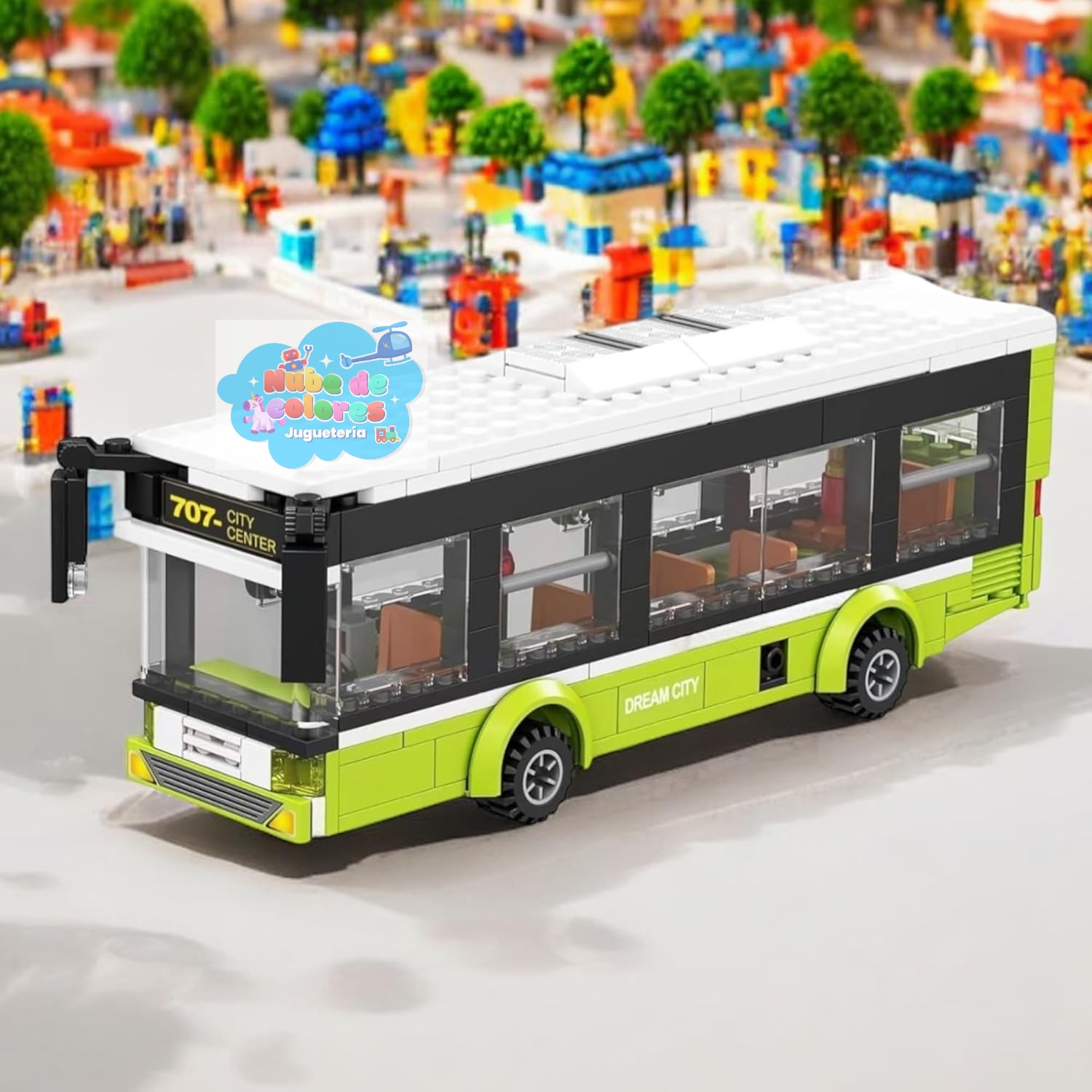 LEGO AUTOBÚS Y BENCINERA 330 PCS. - Imagen 7