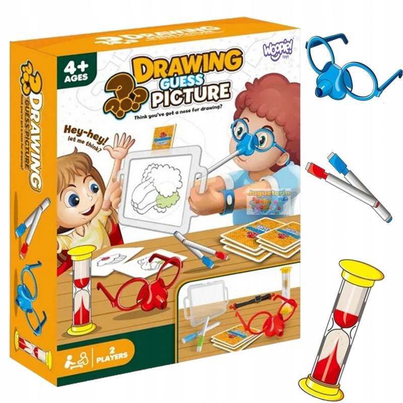 JUEGO DIBUJA CON LA NARIZ