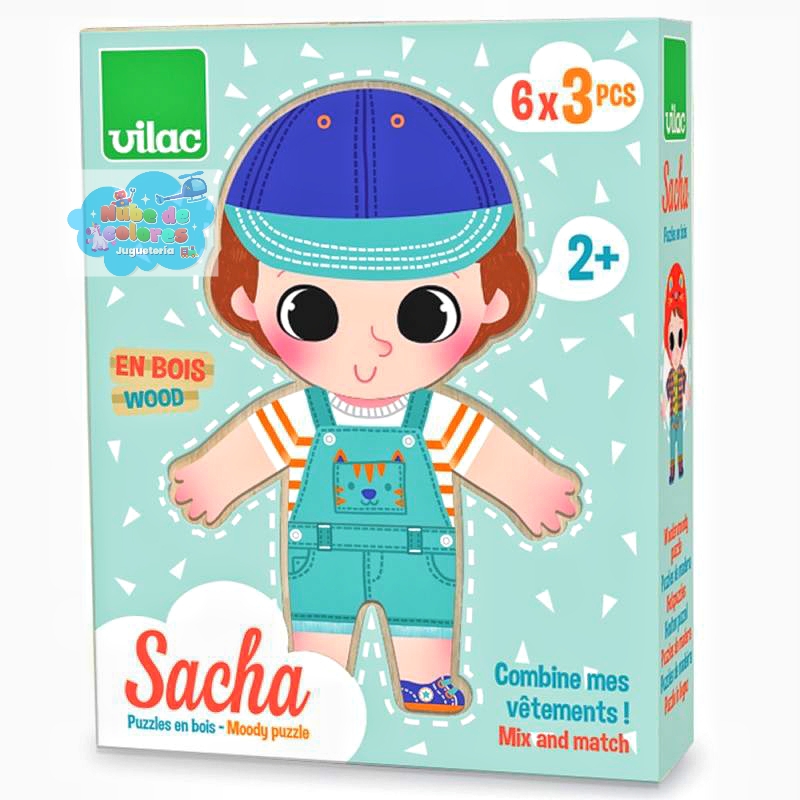 "SACHA" ROMPECABEZAS MADERA - Imagen 3