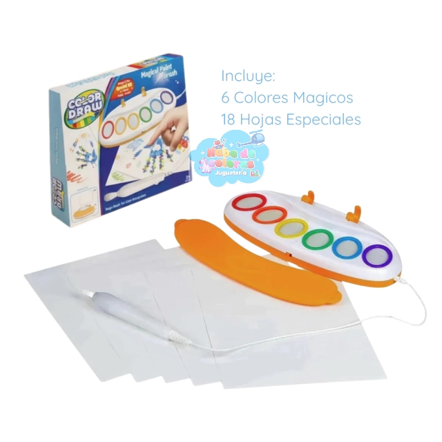 COLOR DRAW - PINCEL Y PINTURA MÁGICA - Imagen 8