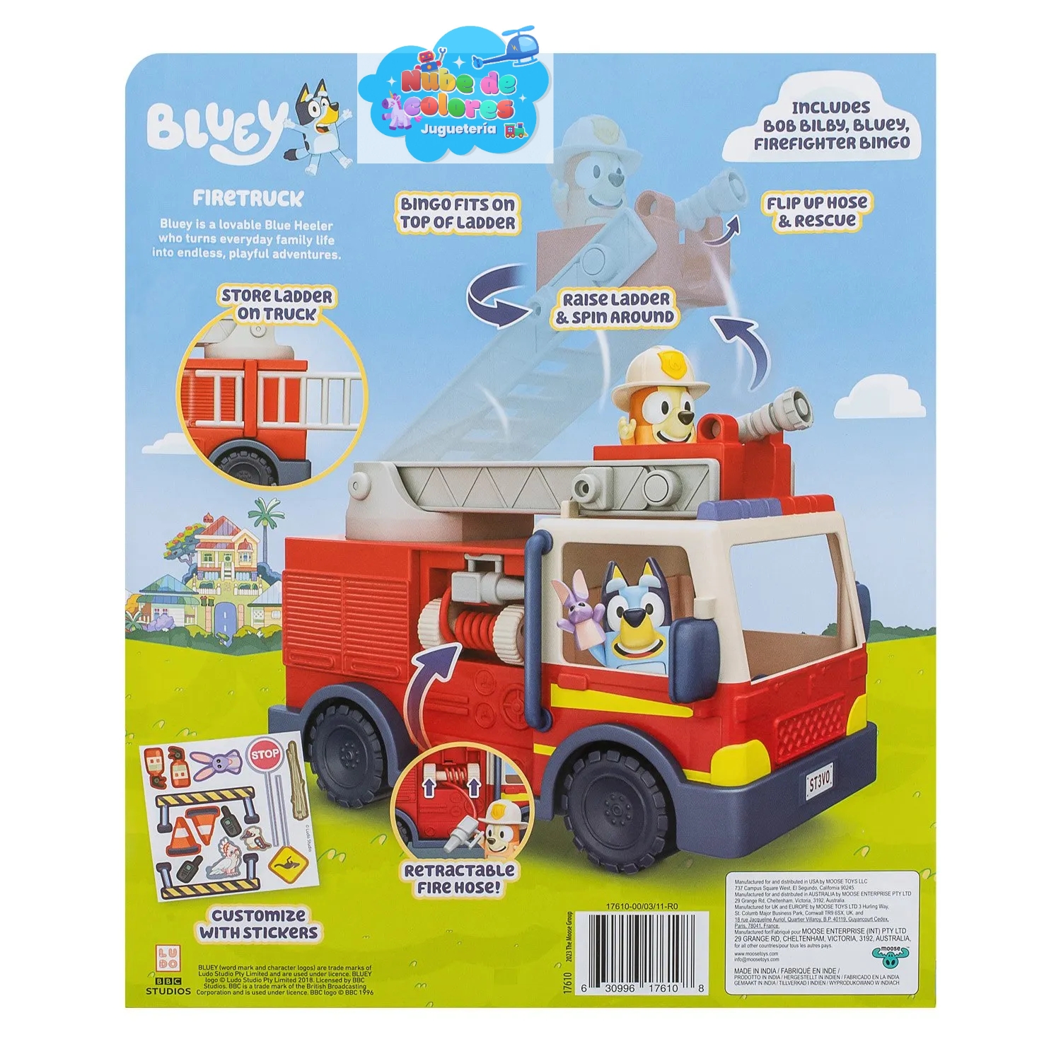 CAMIÓN DE BOMBEROS - BLUEY - Imagen 9