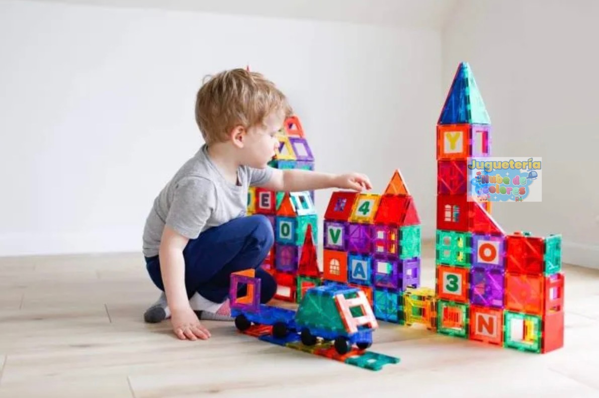 MAGNÉTICOS BLOQUES ( ABC Y NÚMEROS) 72 piezas - Imagen 4