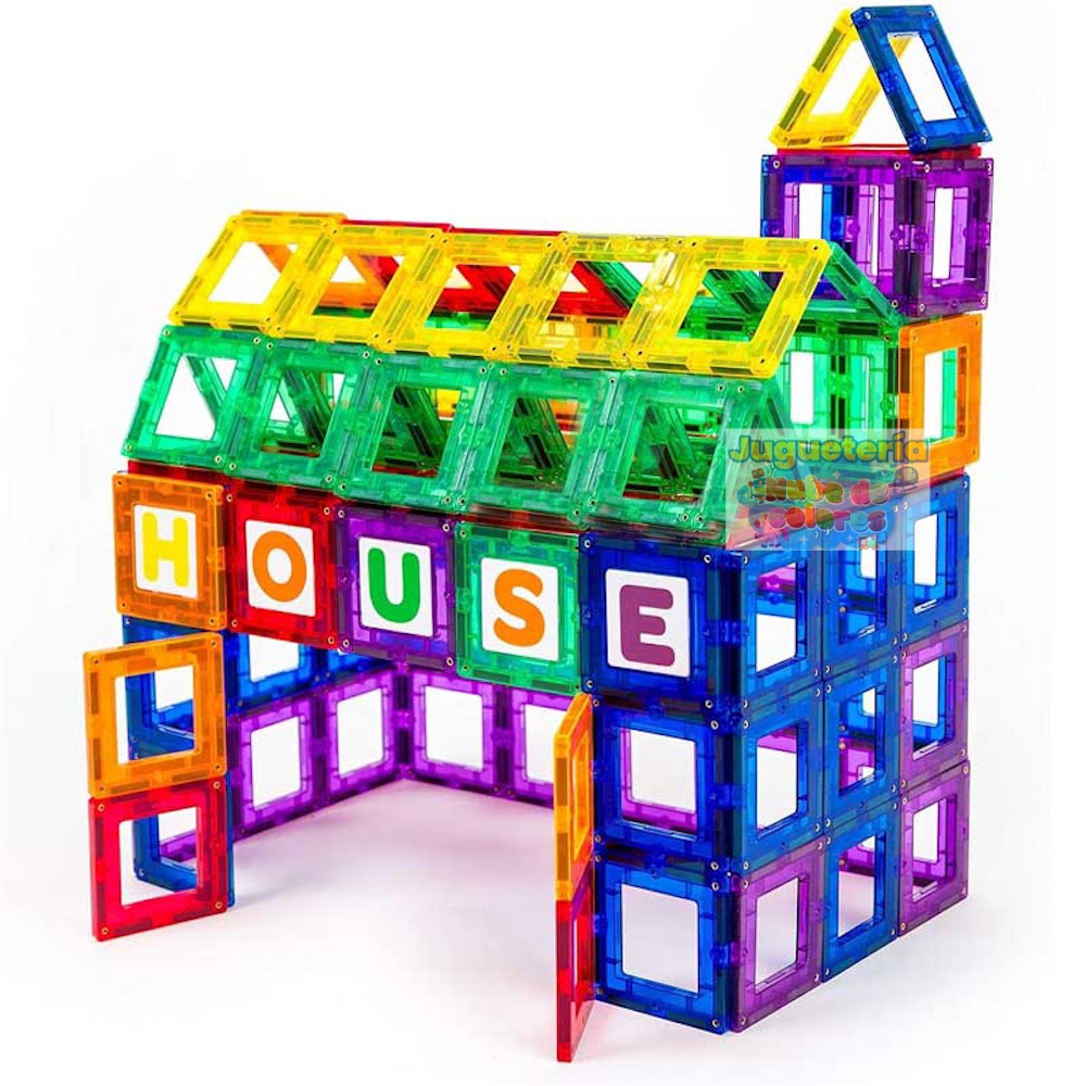 MAGNÉTICOS BLOQUES ( ABC Y NÚMEROS) 72 piezas