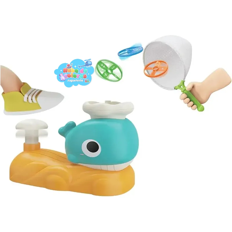 BALLENA LANZADORA DE FRISBEES - Imagen 3