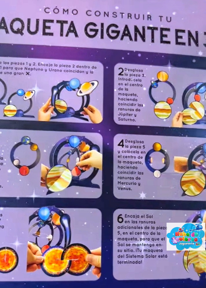 CONSTRUYE EN 3D UN GRAN SISTEMA SOLAR - Imagen 2