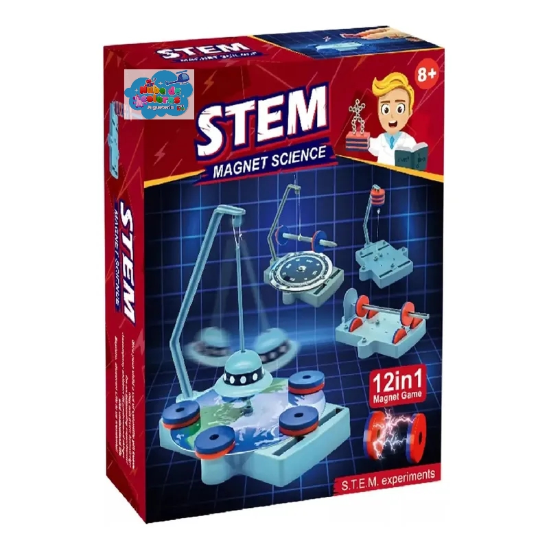 KIT CIENCIA MAGNÉTICA 12 EN 1 - Imagen 6